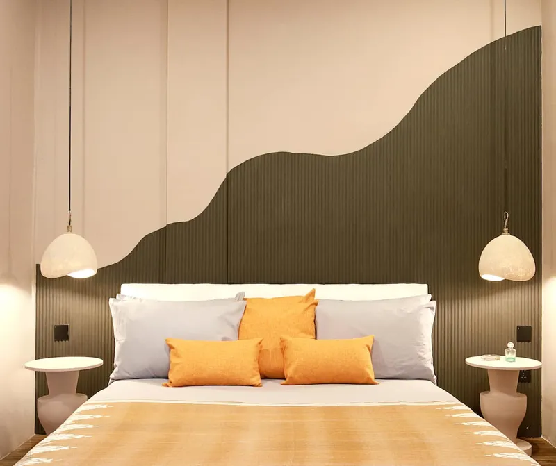 Enjoy and relax in our summer tone bedroom for full comfort